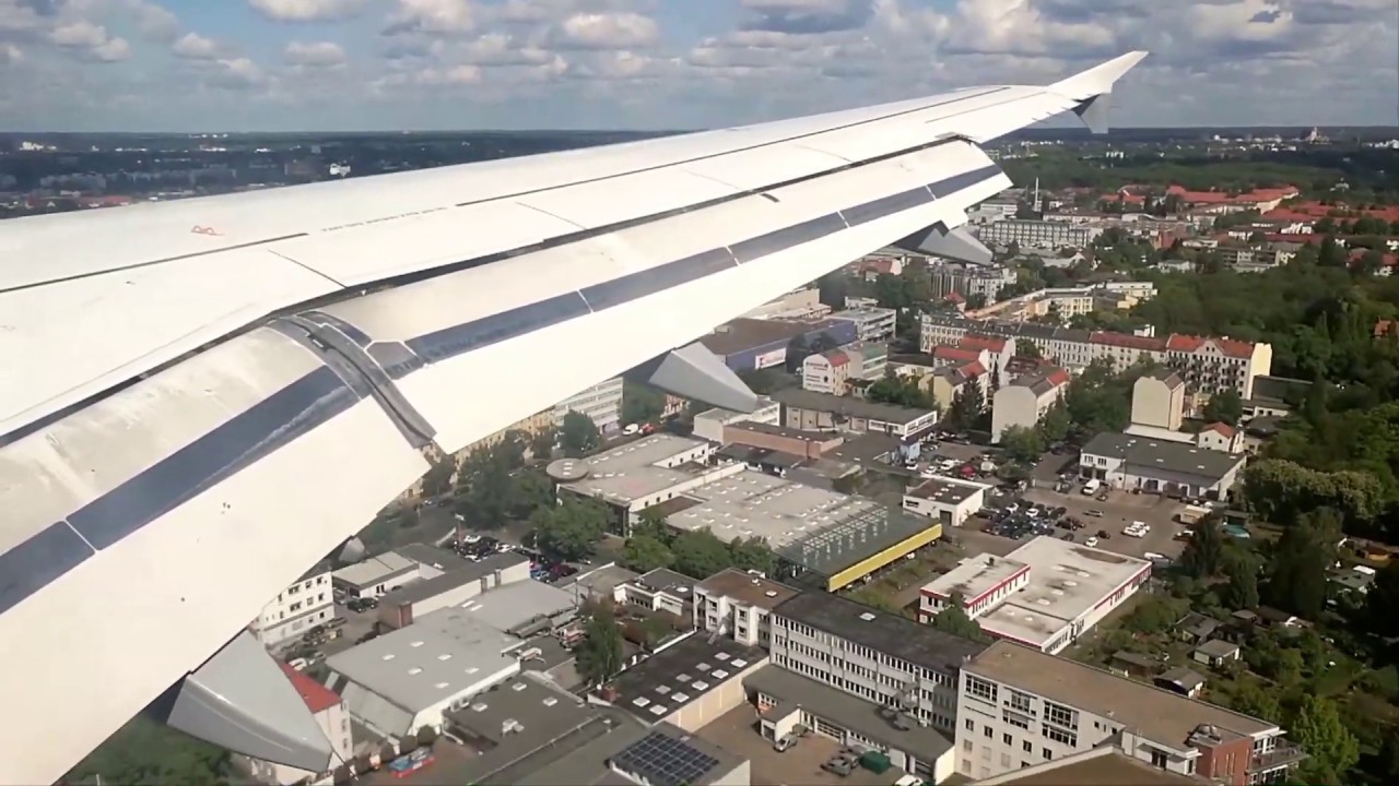 landeabbruch go around durchstarten eurowings berlin Tegel windig