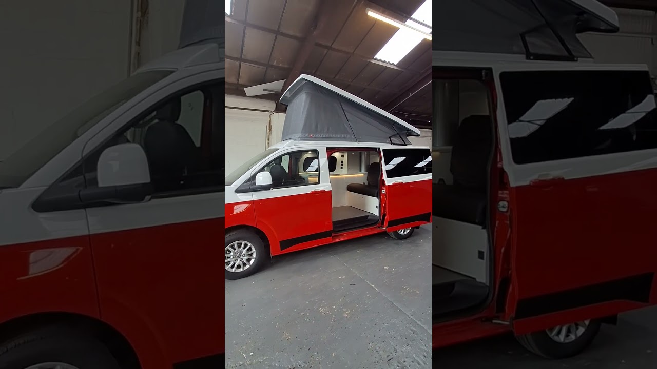 Новый кемпер VW T7 от Rolling Homes — посмотрите его до его премьеры на NEC на следующей неделе!