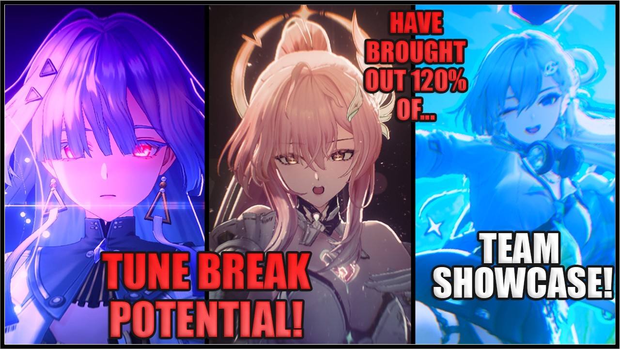 The Startorch Academy Team TAKES OVER Wuthering Waves! (Wuwa Team Showcase) #aemeath #mornye #lynae