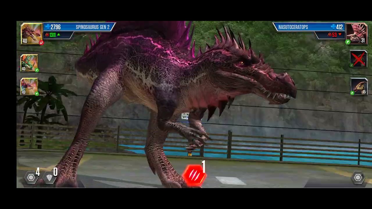 Misiones de spinotops-  Jurassic world the