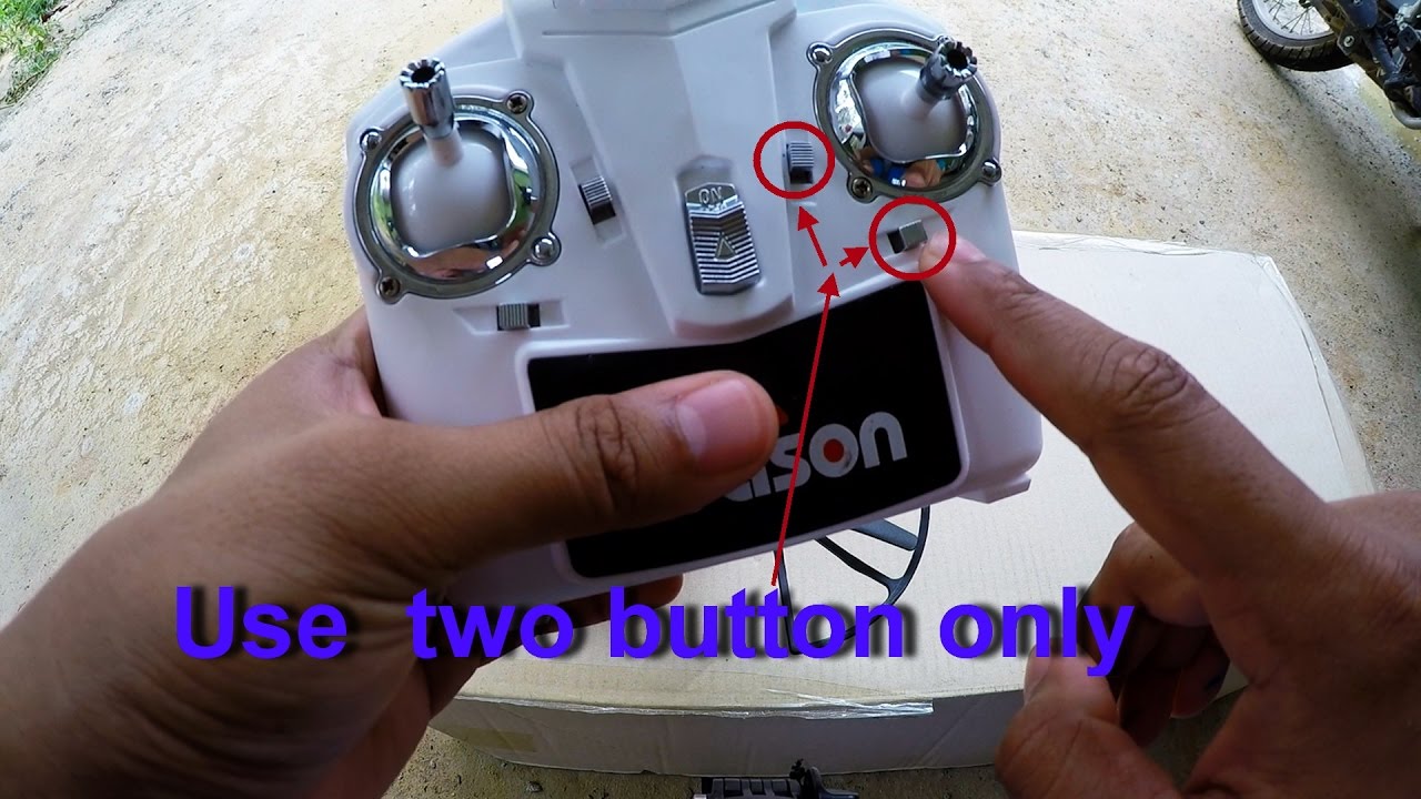How to adjust Leason Drone Ls-126 [Thai]  [English language].