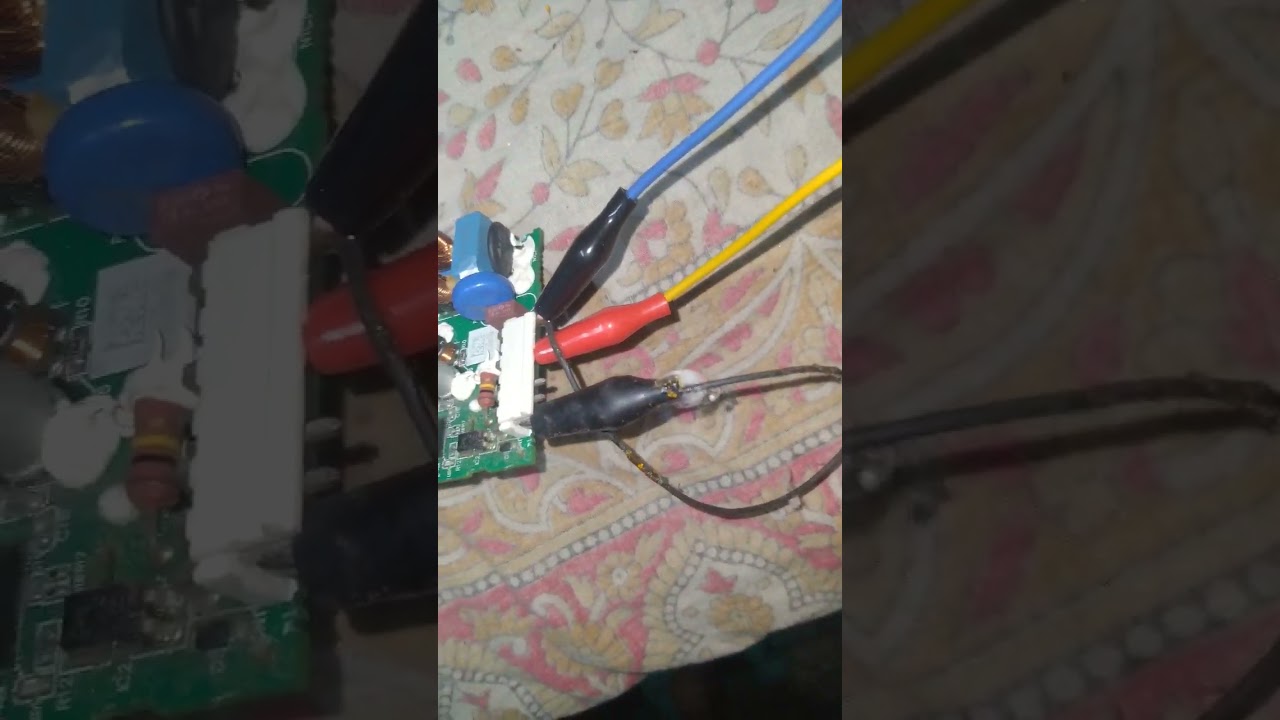 Haier single door refrigerator inverter PCB repair and testing🧵🔌💡👨‍🎓