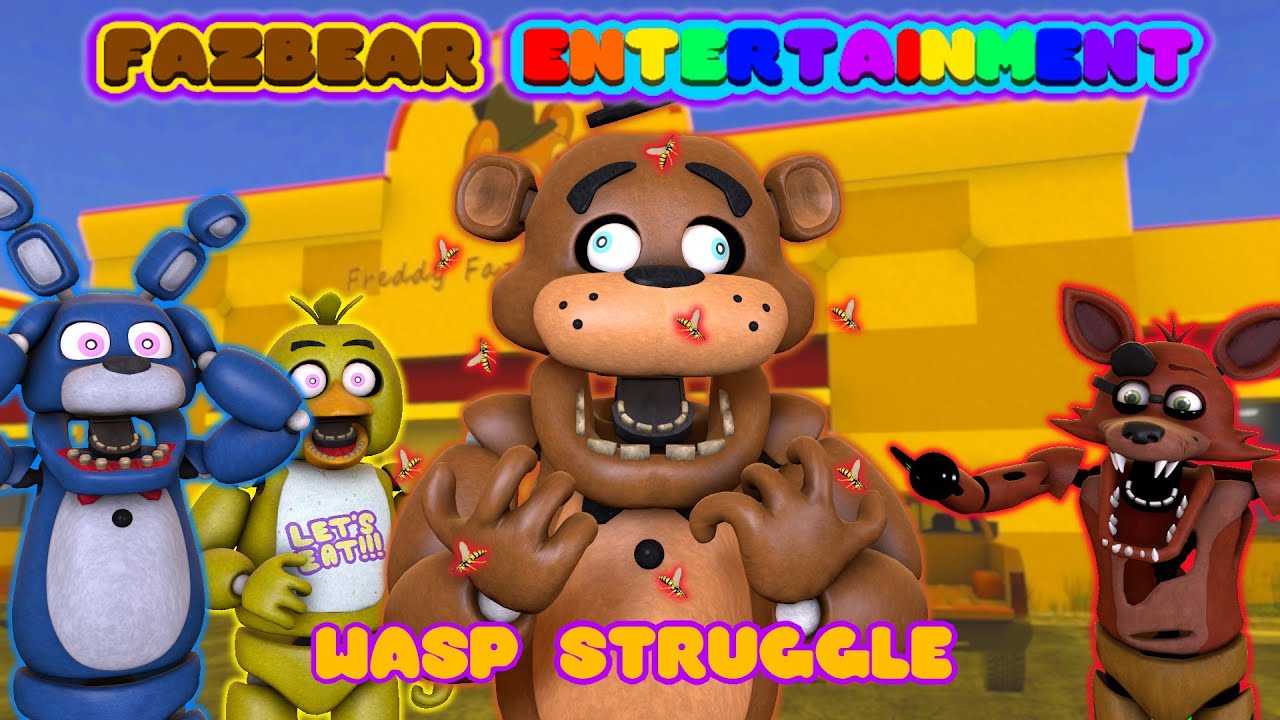 [SFM FNaF] Fazbear Entertainment | Борьба с осами