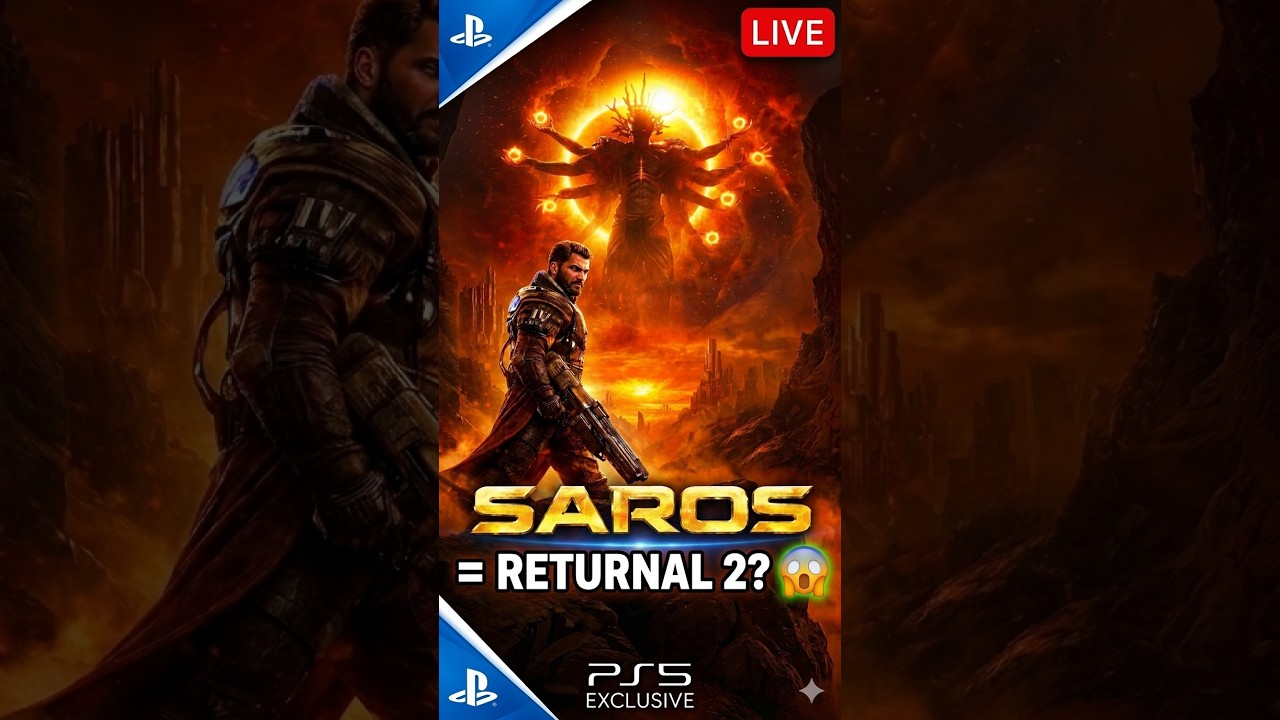 🔴 SAROS = RETURNAL 2! 😱 | First IMPRESSIONS & Epic Boss Fight | PS5 Roguelike Chaos! 🔥Vertical