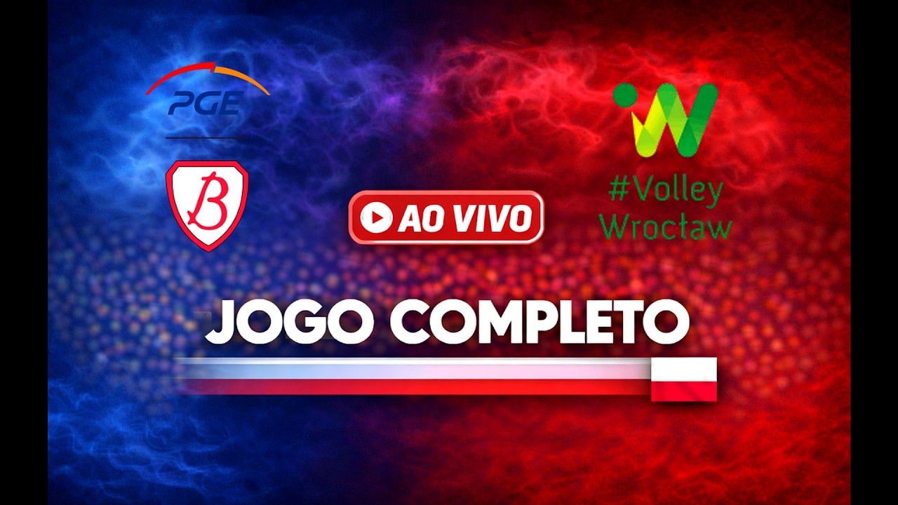 AO VIVO: PGE BUDOWLANI LODZ X VOLLEYWROCLAW - TAURON LIGA