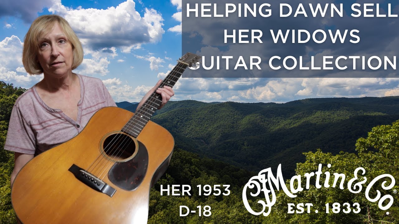 Я помогаю Дон продать ее Gibson L3 1914 года и несколько винтажных Martin D-18.