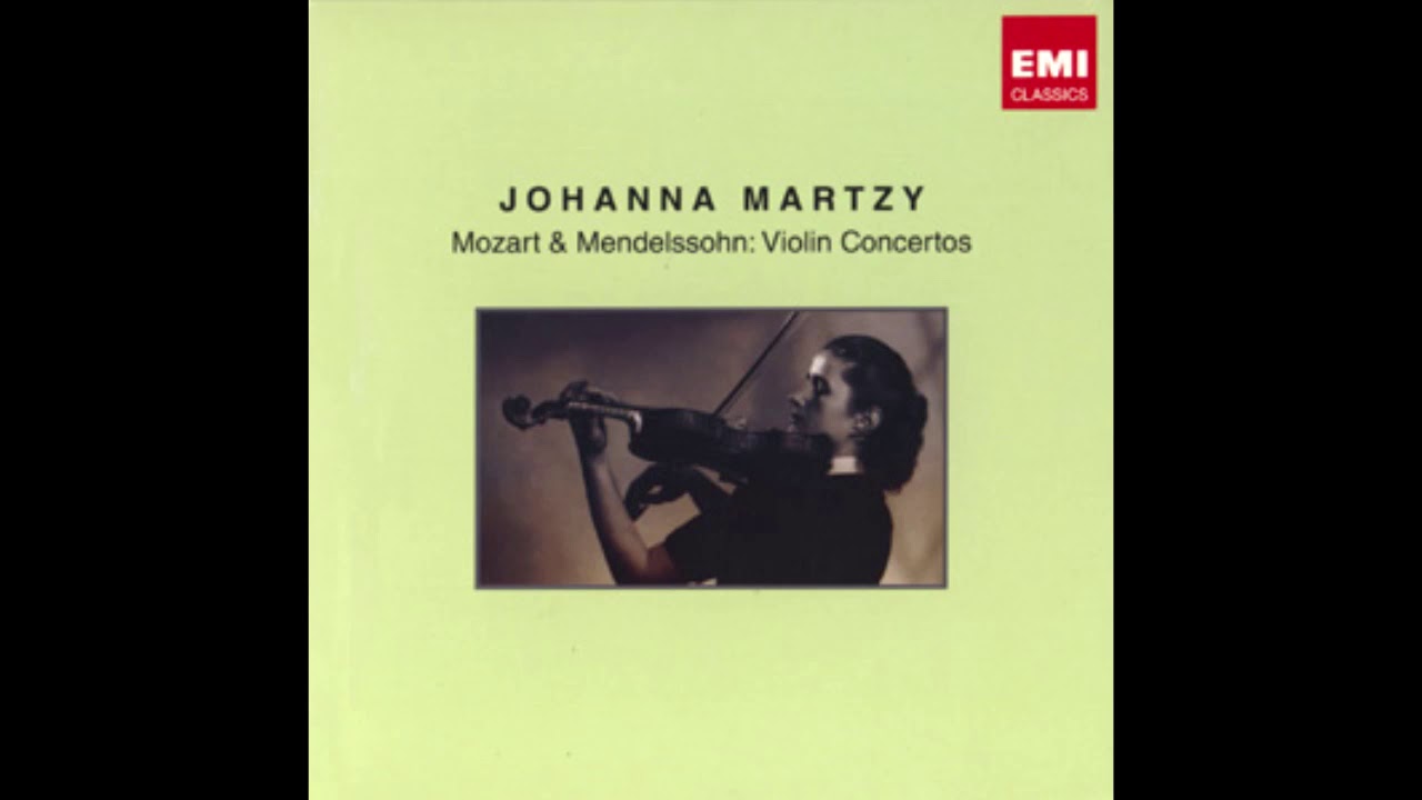 MENDELSSOHN: Violin Concerto in E minor op. 64 / Martzy · Sawallisch · Philharmonia Orchestra