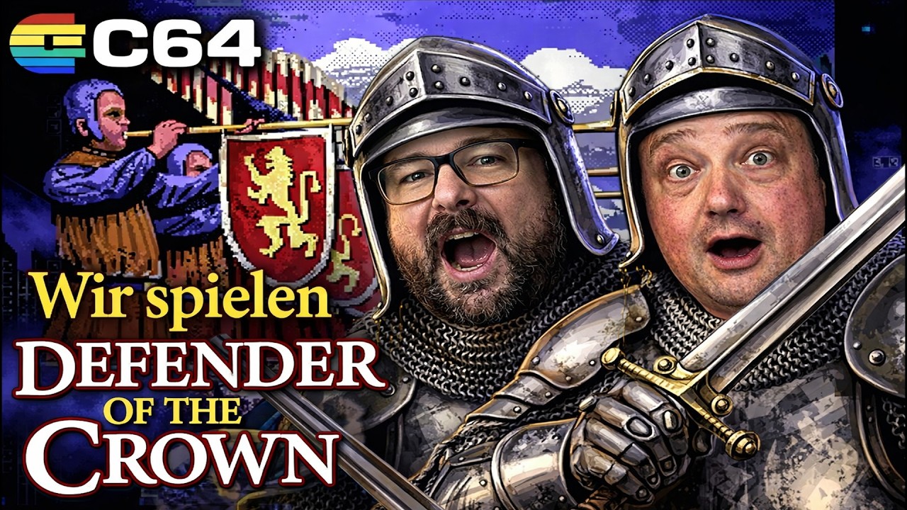 Defender of the Crown (C64) – DAS Ritterspiel der 80er!