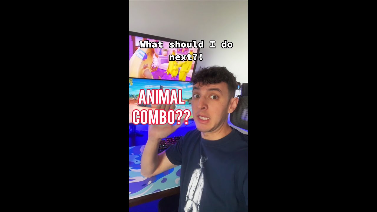 I Made An ONLY Animal Fortnite Combo #shorts