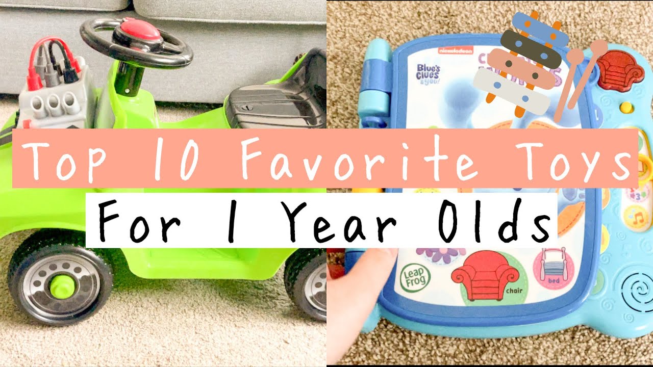 TOP 10 TOYS FOR 1 YEAR OLDS | Jenna Lee