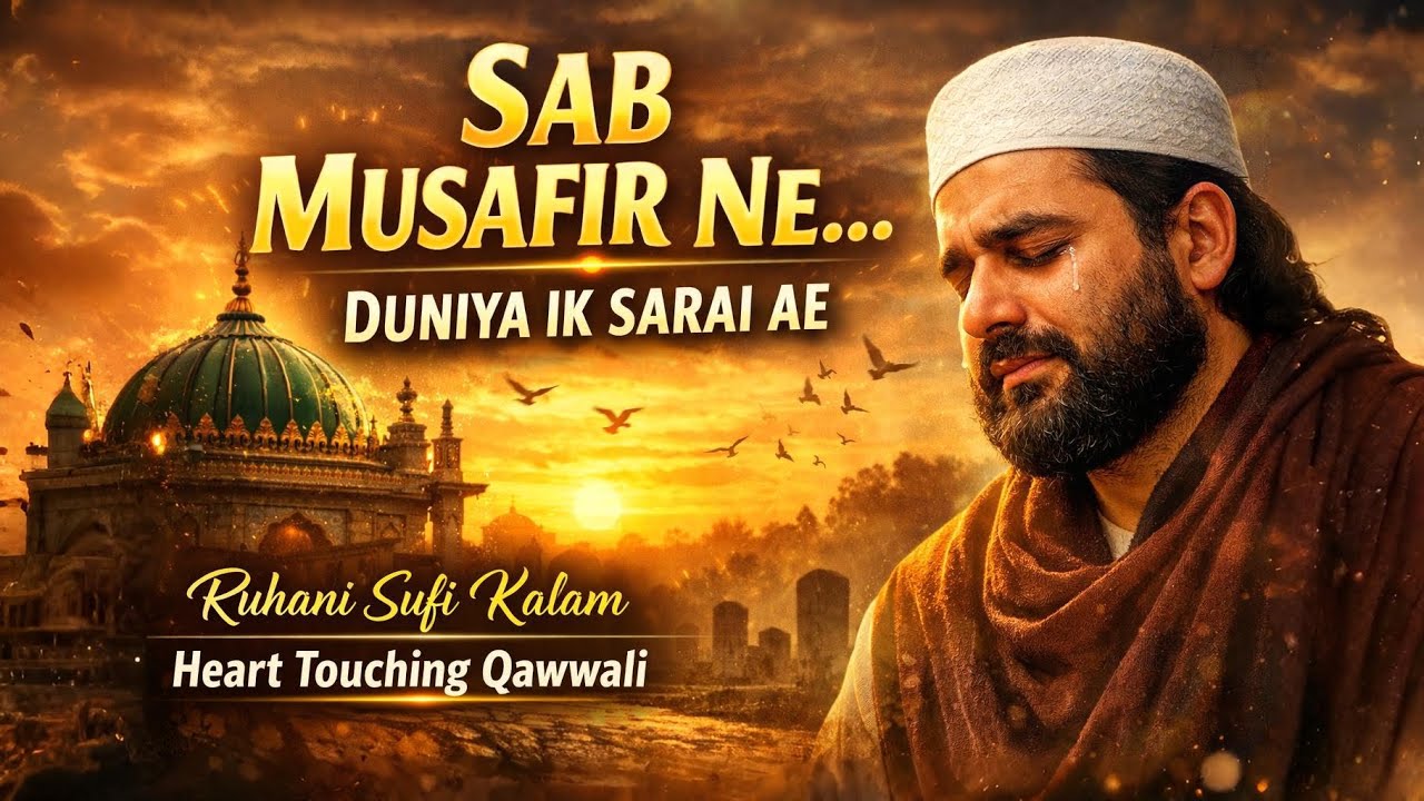 Duniya Ik Sarai Musafiran Di | Heart Touching Sufi Kalam | Emotional Qawwali 2026| Bulleh Shah Style