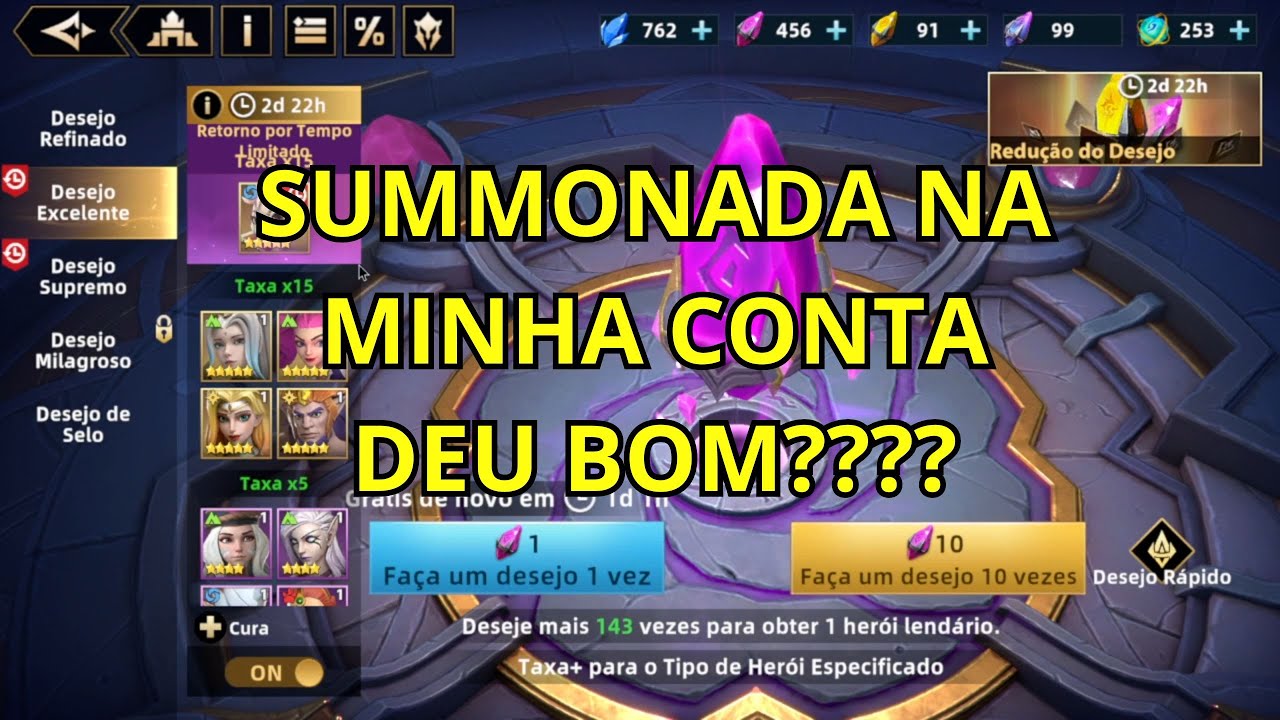 SUMMONADA NA MINHA CONTA | Infinite Magicraid