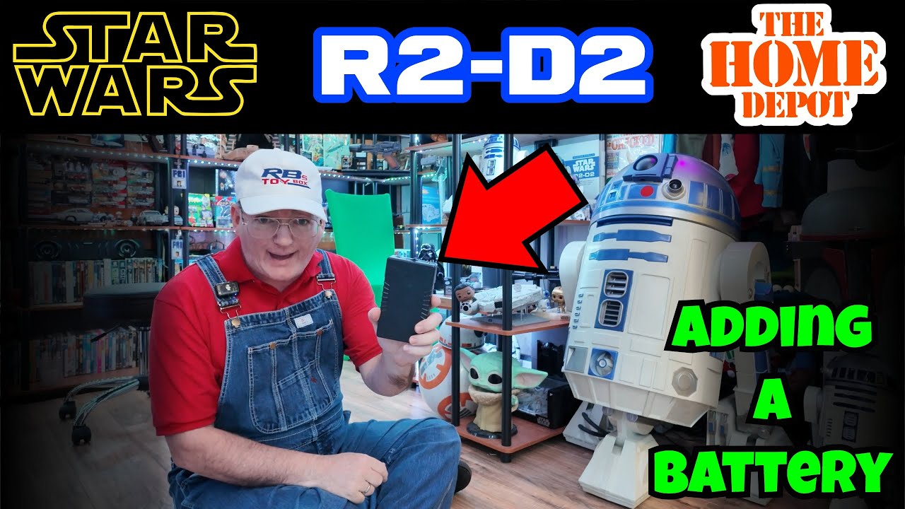 Adding a Battery to the Home Depot R2D2