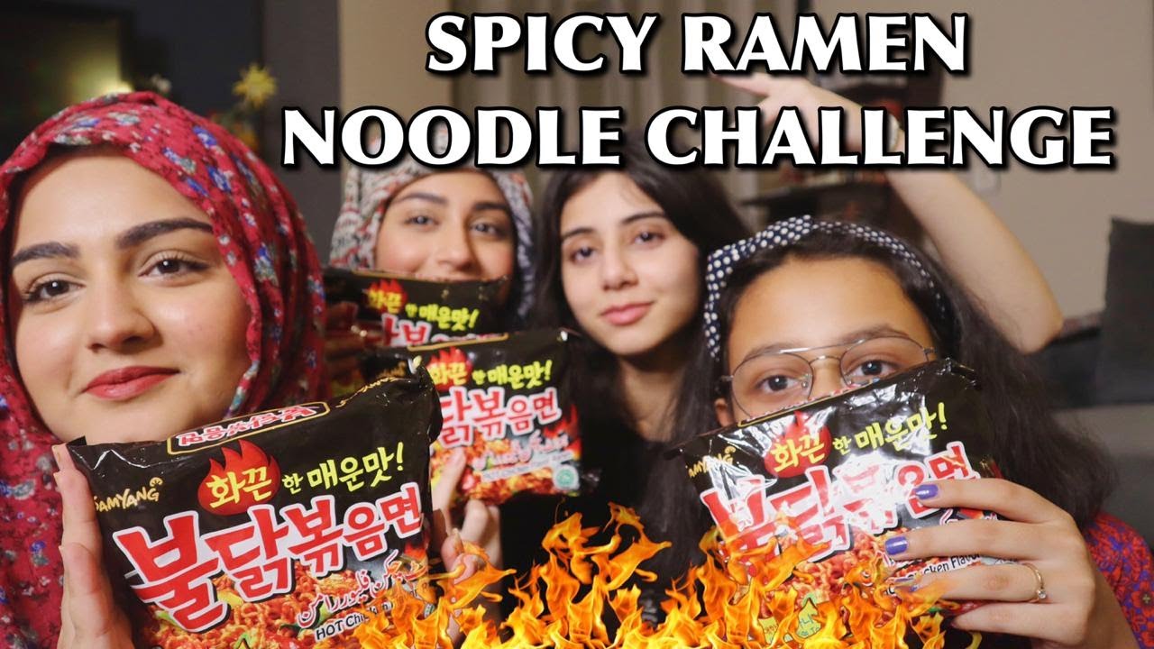 SPICY RAMEN NOODLE CHALLENGE 2020