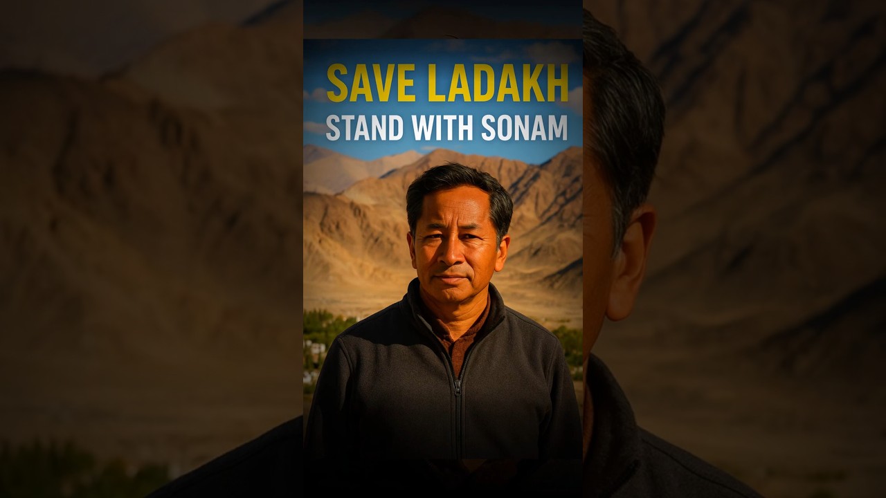 Stand With Sonam Wangchuk | Save Ladakh