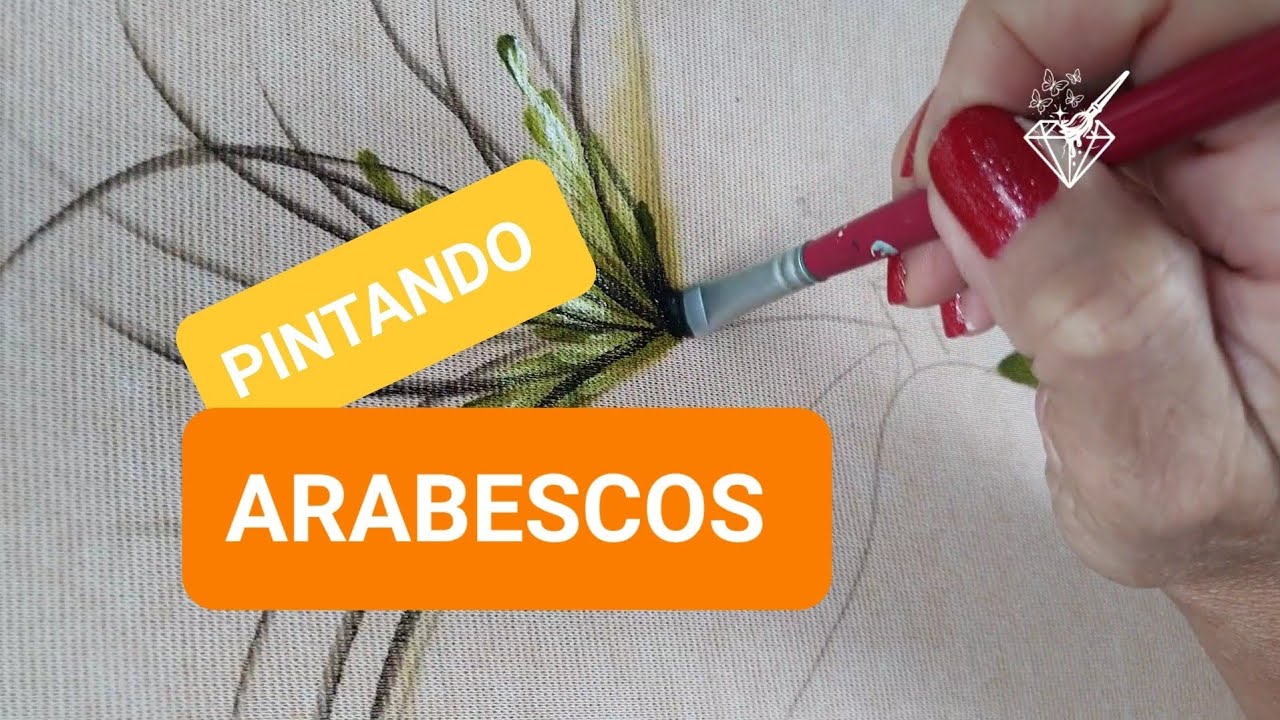 Dica: Como pintar arabescos na pintura do tapete emborrachado?