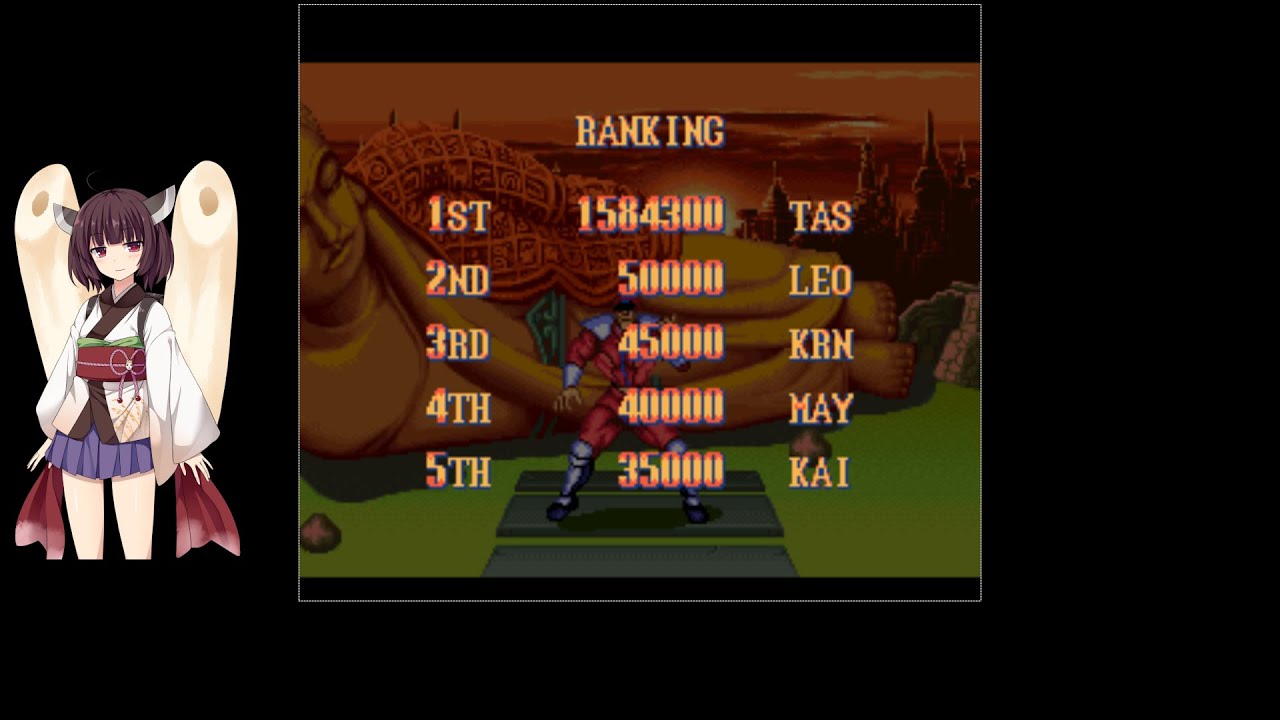 [TAS] [SFC] スーパーストリートファイター2 ベガ移動なし必殺技オンリーTAS
