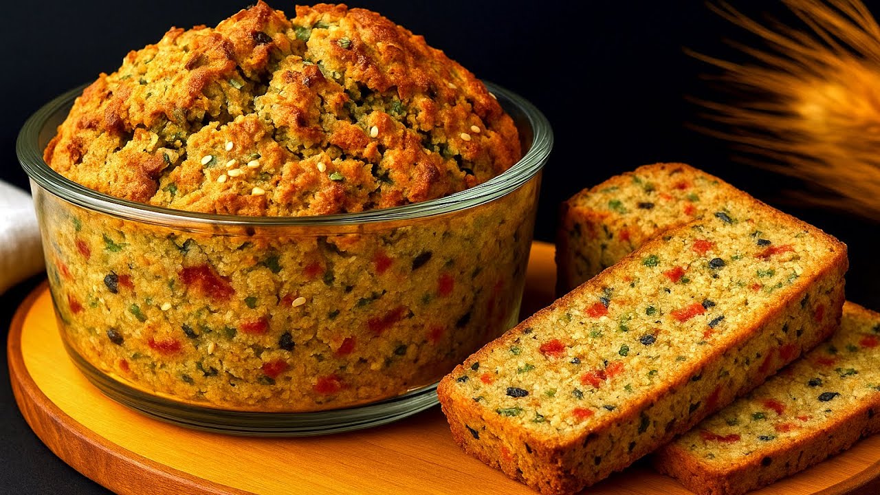 Gesundes Brot aus 2 zutaten! Ich habe in einem Monat 10 kg abgenommen!