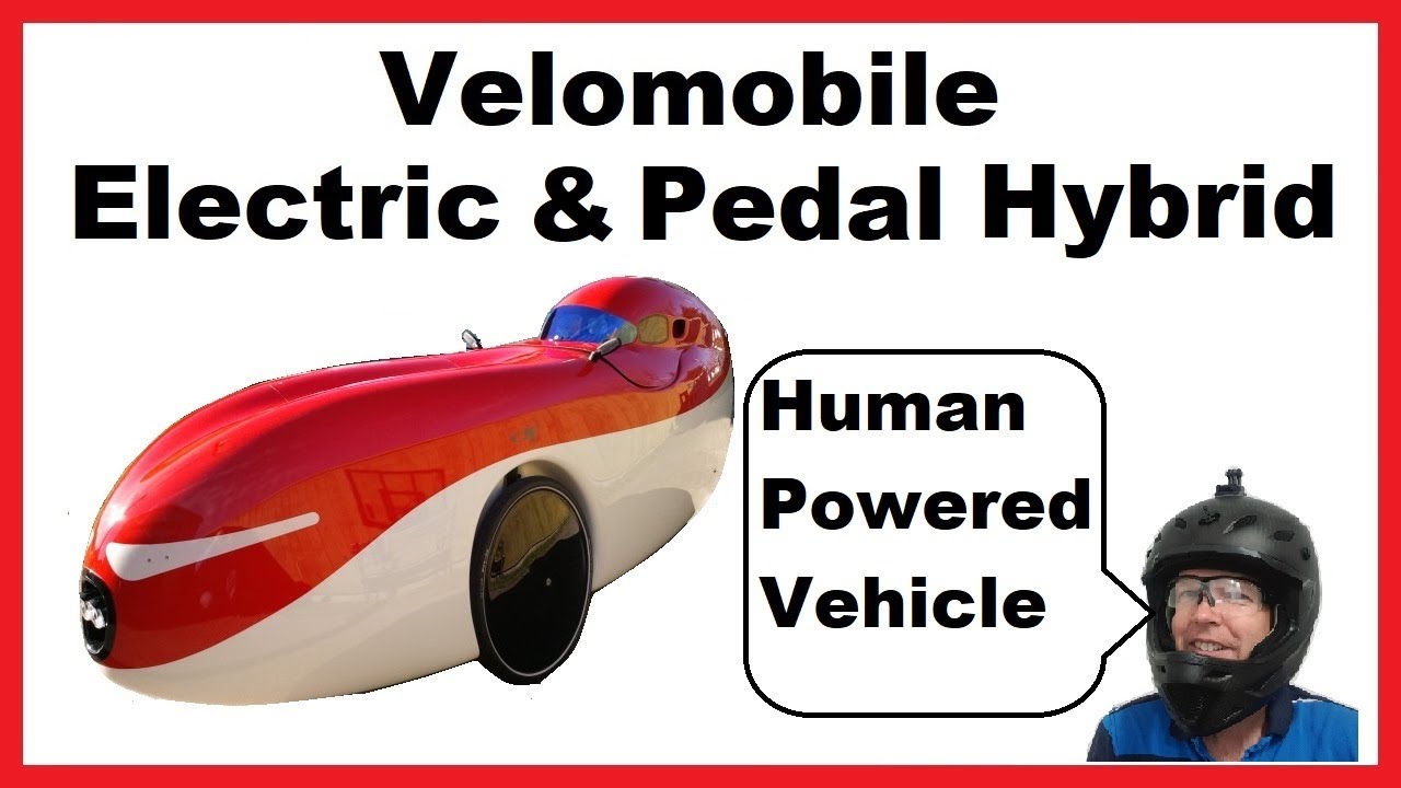 Marnix's Electric Velomobile- I talk about my old bicycle, solar panels & speed compared with e-bike