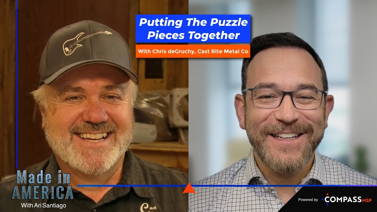 Putting the puzzle pieces together with Chris deGruchy, Cast Rite Metal