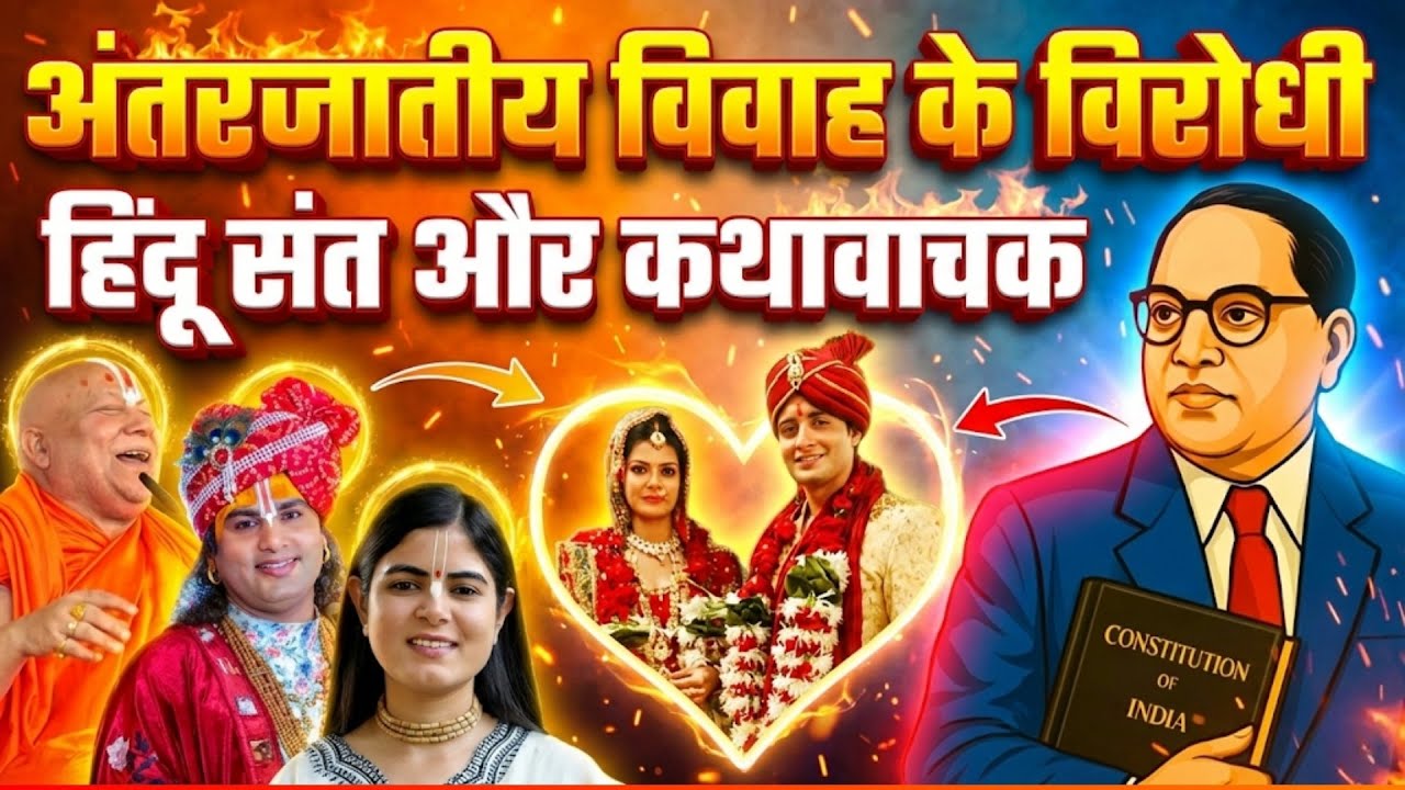 अंतरजातीय विवाह के विरोधी हिंदू संत और कथावाचक | Hindu saints  opposed to inter-caste marriages