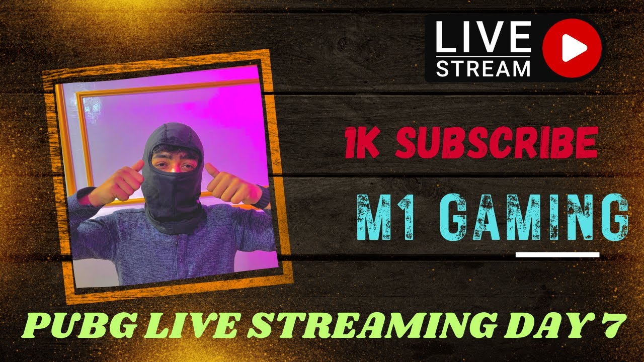 PUBG LIVE STREAMING DAY 7