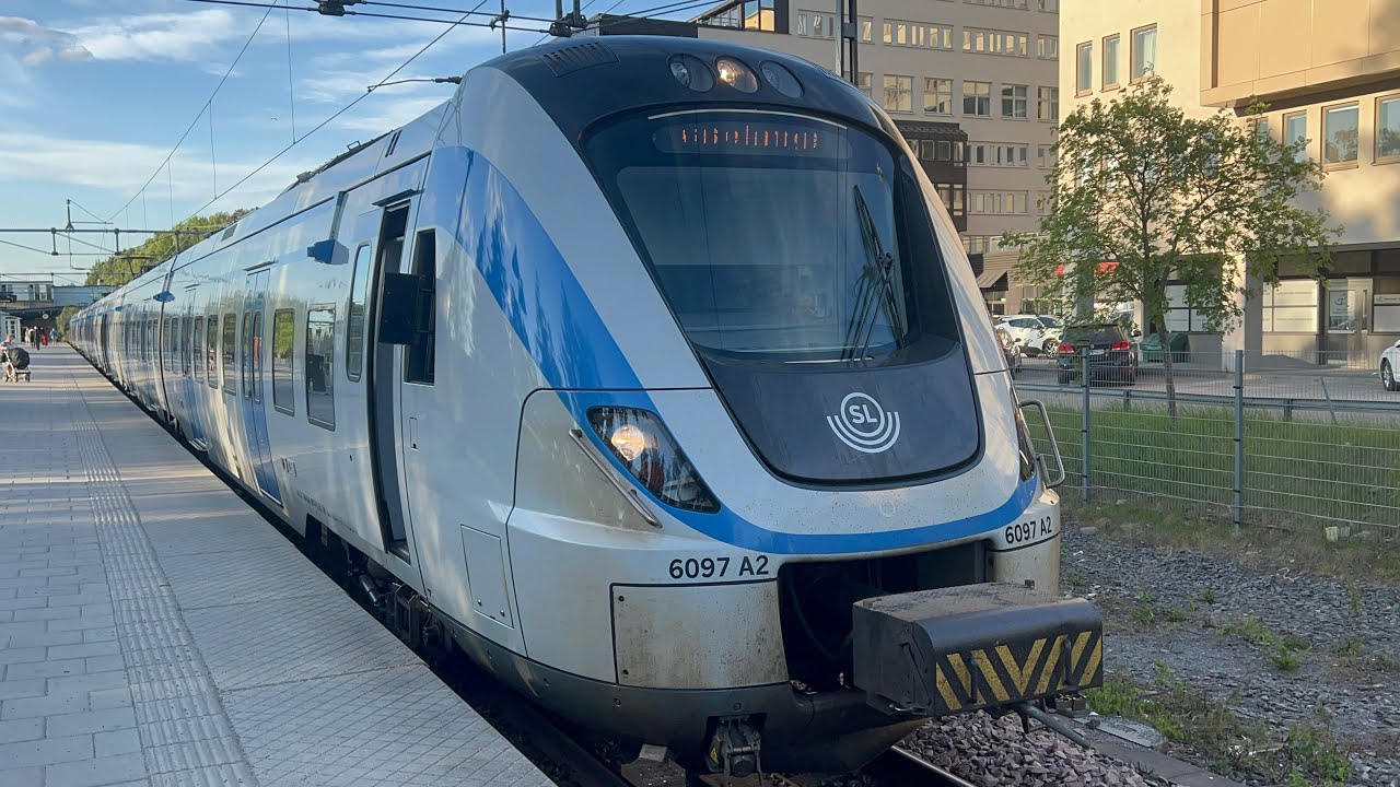 🟪Tågresan med födelsedagsbarnet Zack X60B från T-Centralen till Handen🎊🥮