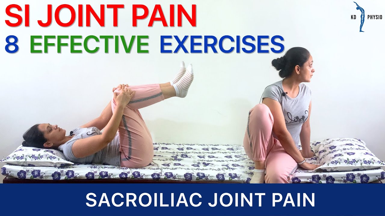 SI Joint Pain relief exercises | sacroiliac joint dysfunction treatment