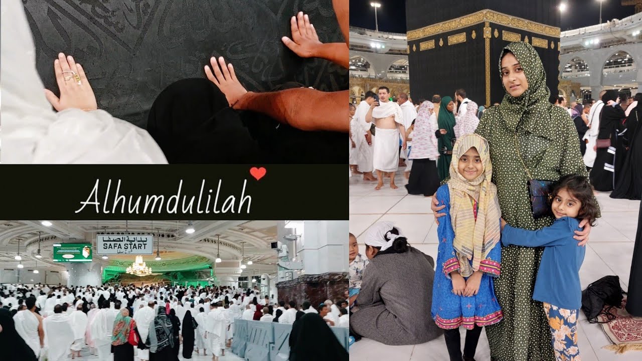 Alhamdulillah 🕋 Performed Umrah with Family | Kids are Allowed in Masjid Al Haram Makkah, Umrah 2022