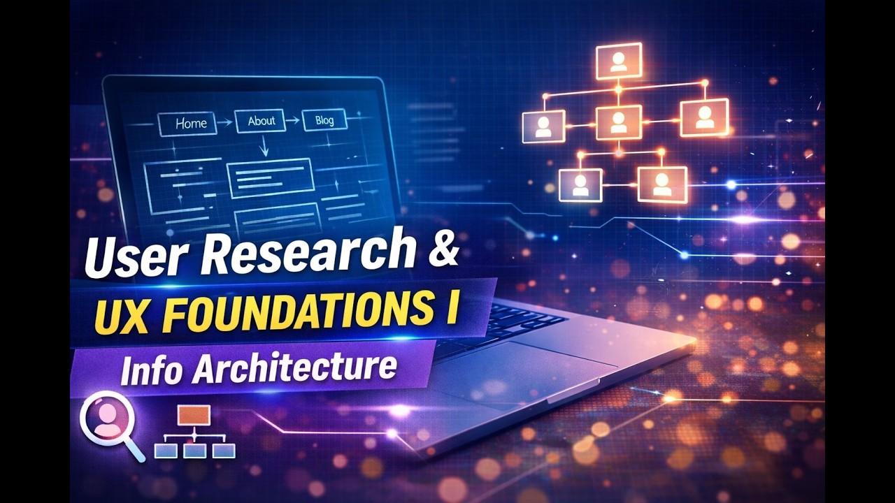 User Research & UX Foundations I: Info Architecture