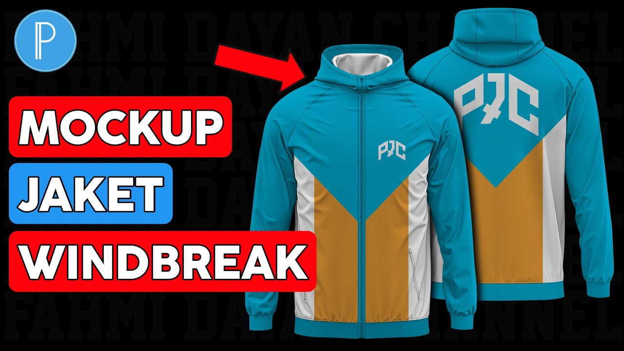 Bikin desain jaket sendiri | Mockup jaket android | FREE‼️