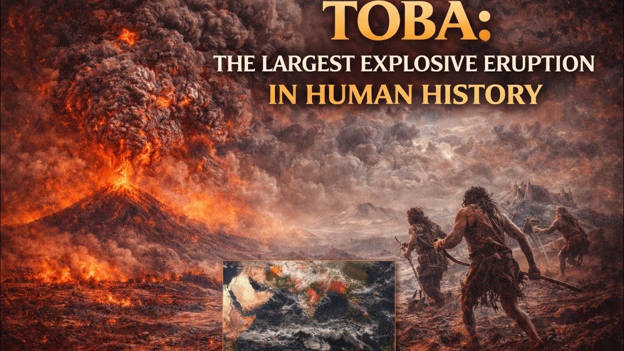 TOBA: THE LARGEST EXPLOSIVE ERUPTION IN HUMAN HISTORY!