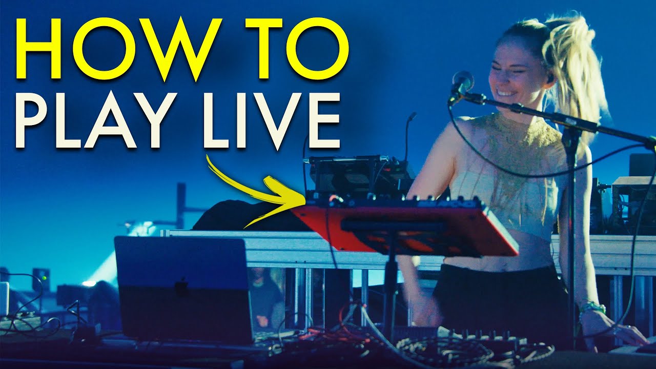 🎓 Живое выступление с Ableton — установка, готовая к выступлению на сцене!
