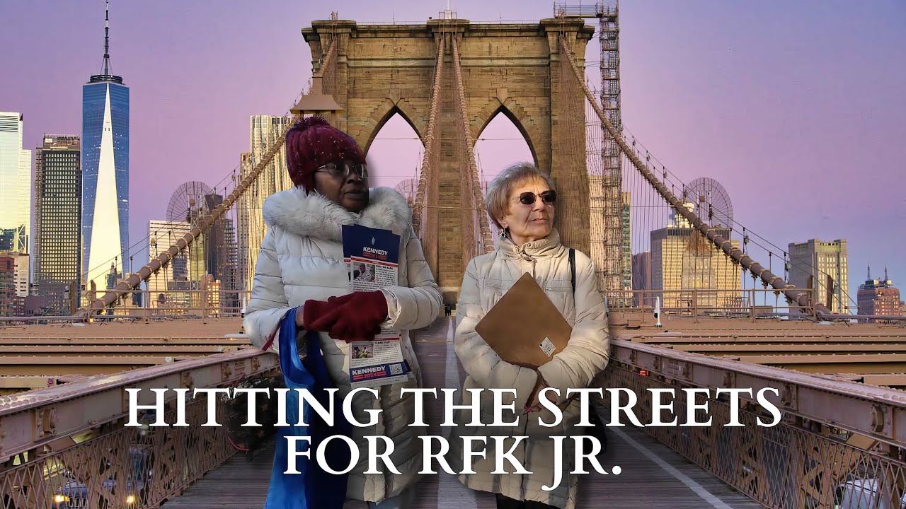 Hitting The Streets For RFK Jr.
