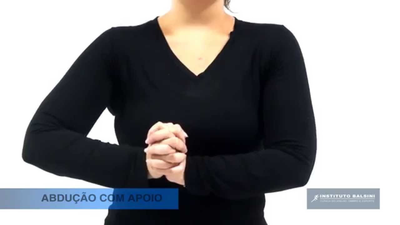 Instituto Balsini - Exercícios de Reabilitação pós cirúrgico do ombro