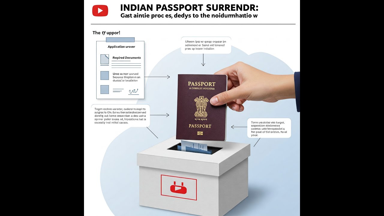 How to Surrender Indian Passport Step by Step Full Information