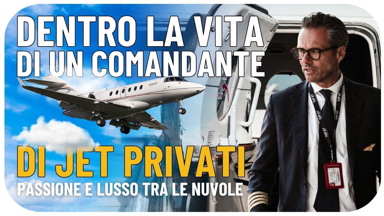 LIFE EP.1 - Dentro la Vita di un Comandante di Jet Privati ✈️ | Passione e Lusso tra le Nuvole