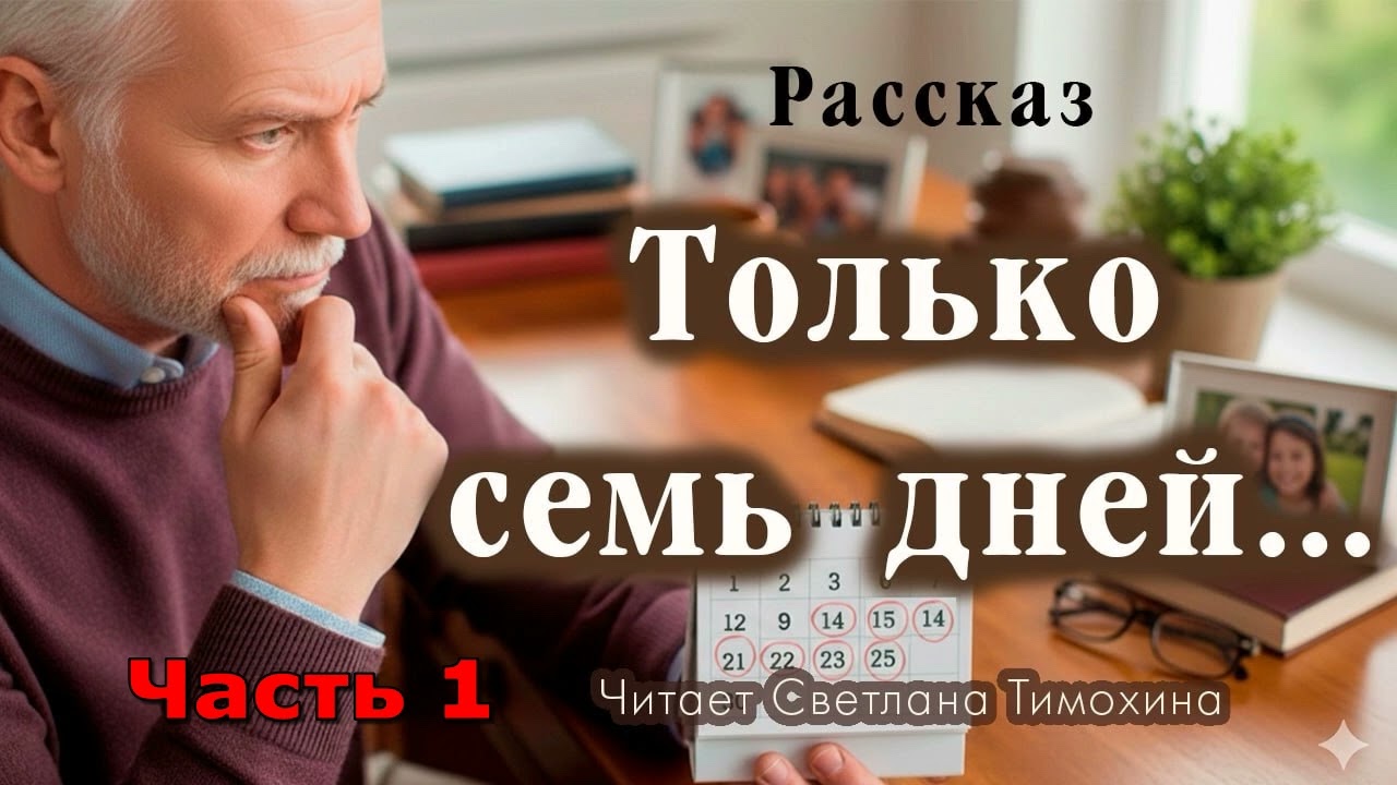 Рассказ Чарльза Шелдона «Только семь дней…» читает Светлана Тимохина.