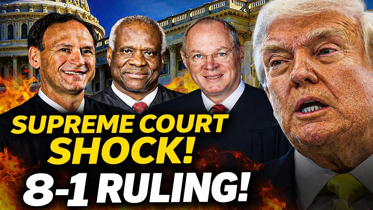 Supreme Court’s 8–1 Emergency Ruling Just REWROTE the Second Amendment Battle