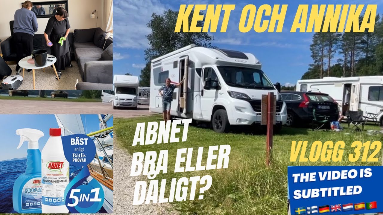 Abnet bra eller dåligt, vi testar att städa med Abnet - Vlogg 312
