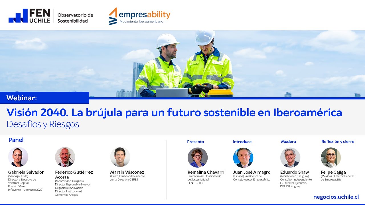 Webinar: Visión 2040. La brújula para un futuro sostenible en Iberoamérica