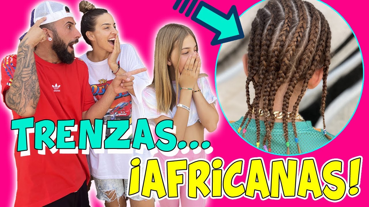 LE HACEMOS LAS TRENZAS AFRICANAS A DYLAN | Familia Amiguindy