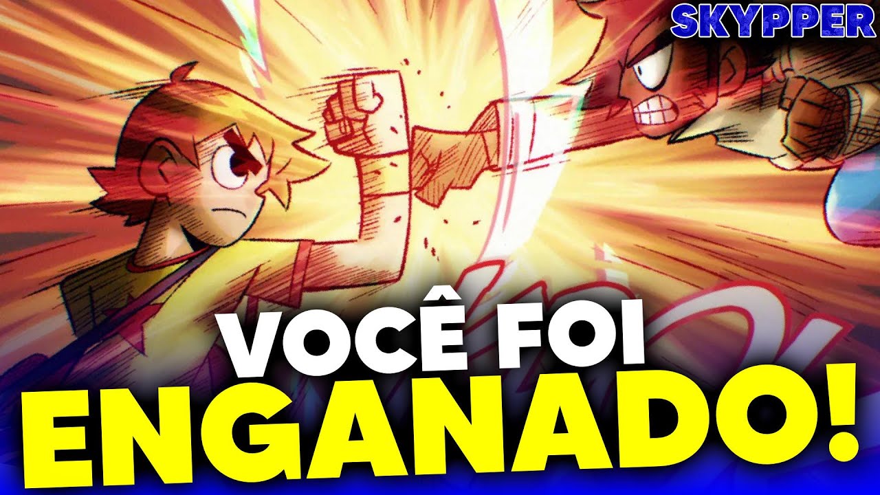 VOCÊ FOI ENGANADO PELO ANIME DE SCOTT PILGRIM!