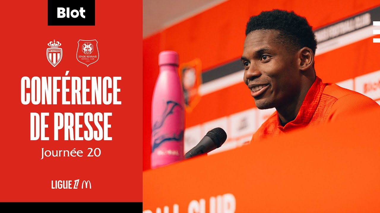 📽🎙 J20 | AS Monaco / Stade Rennais F.C. - Conf&eacute;rence de presse d'avant-match