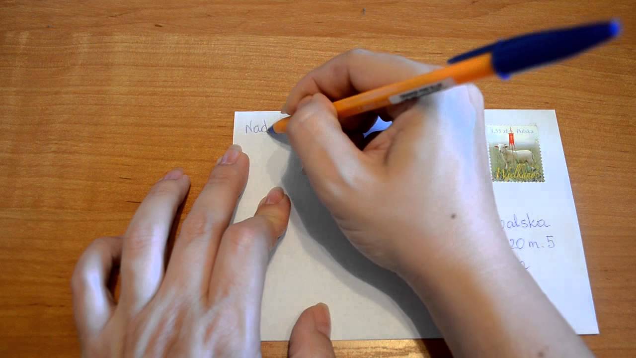 Jak zaadresować list ?