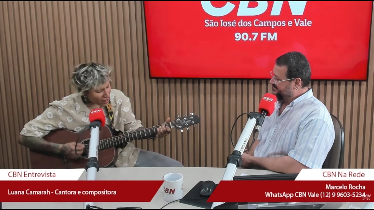 CBN Na Rede: Luana Camarah (Cantora) e Ana Luísa Carvalho (ONG Orientavida) #NoArNaCBNVale
