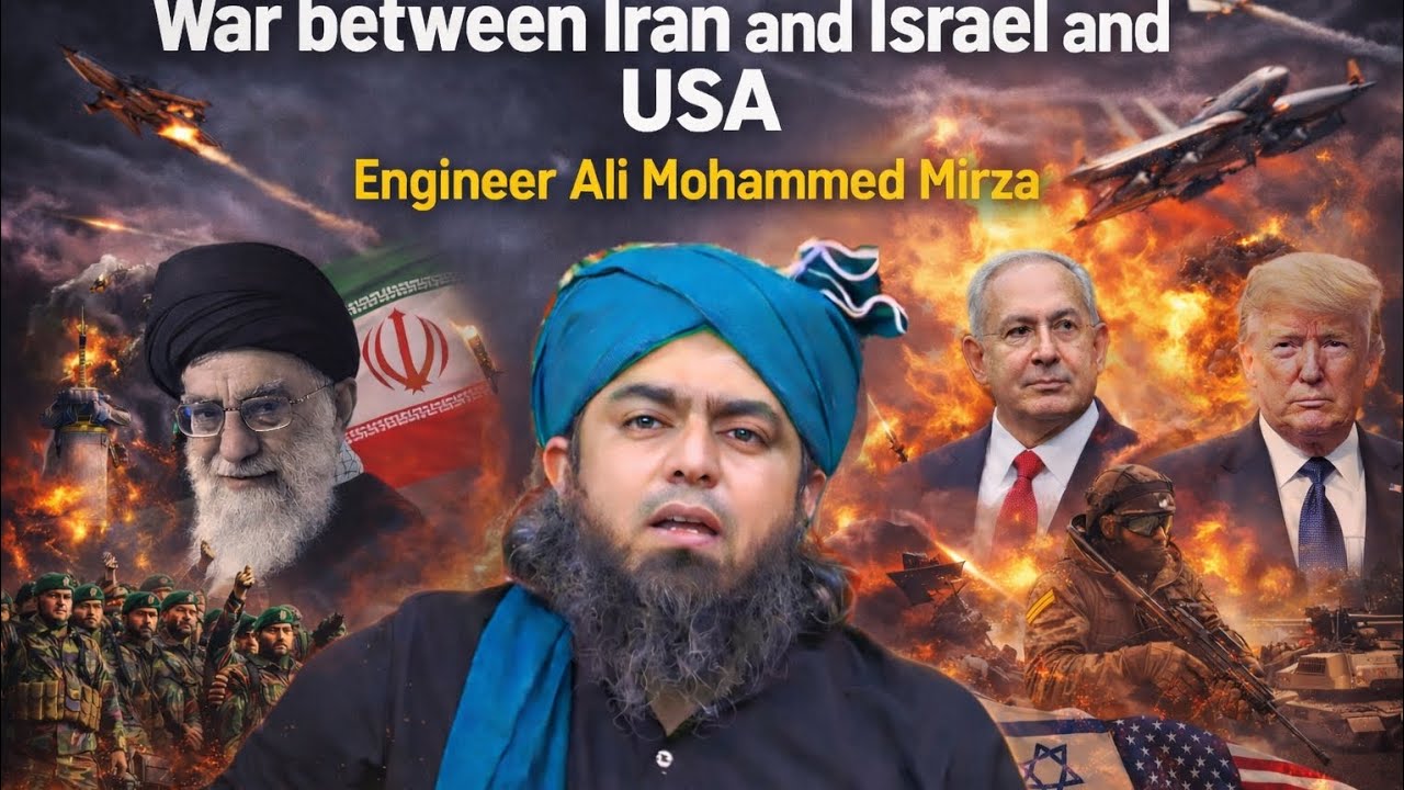 War between Iran and USA by Engineer Ali Mohammed mirza | Ali khominei Death 