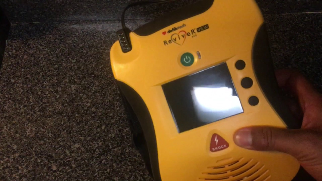 Defibtech Lifeline view defibrillator battery replacement