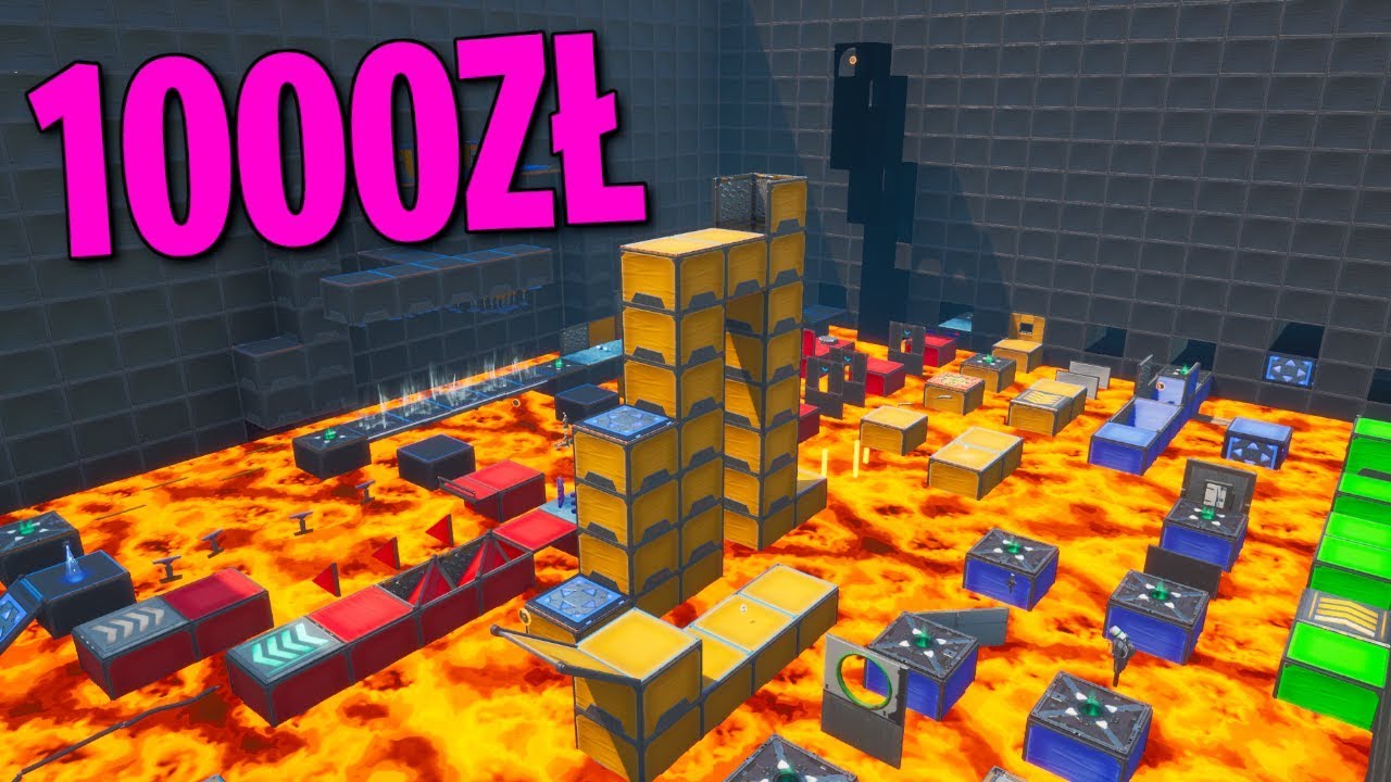 NEXE DEATHRUN 2.0! ZROBIŁEM WŁASNY 100 POZIOMOWY DEATHRUN! Przejdziesz = WYGRYWASZ 1000ZŁ