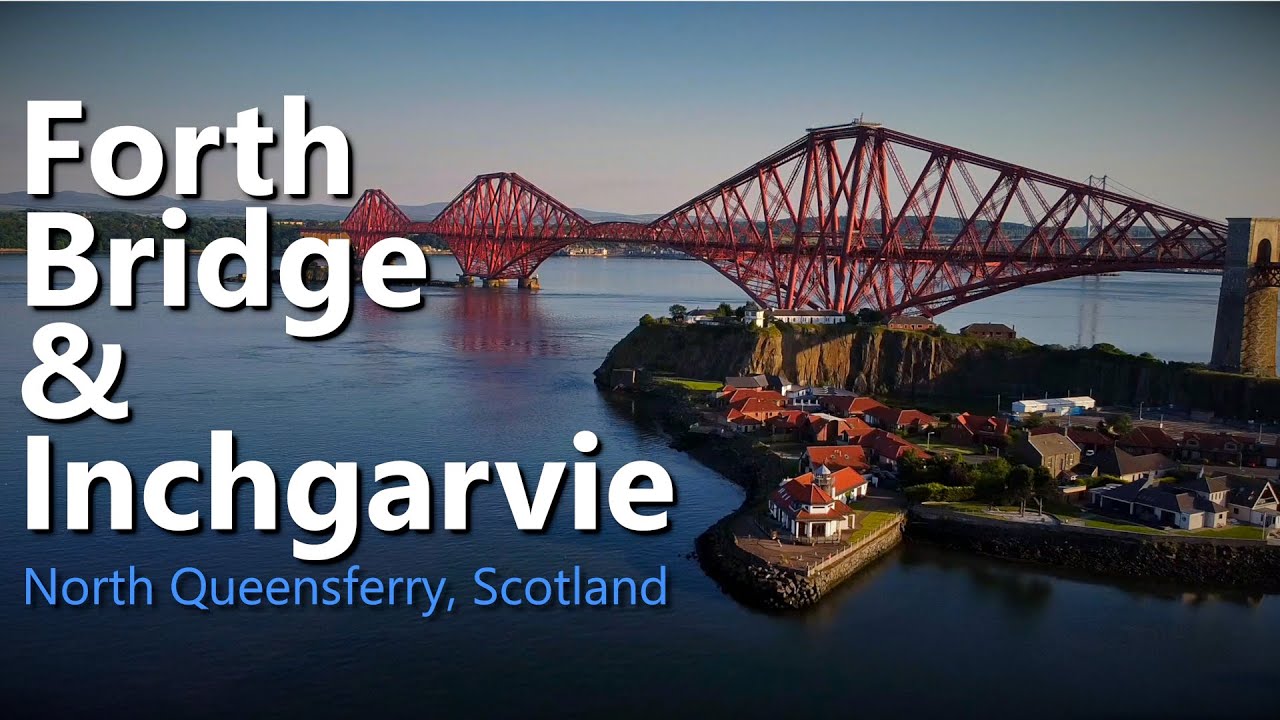 Forth Bridge and Inchgarvie with Mavic Mini